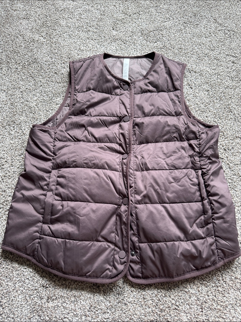 Zella Quilted Sleeveless Puffer Vest